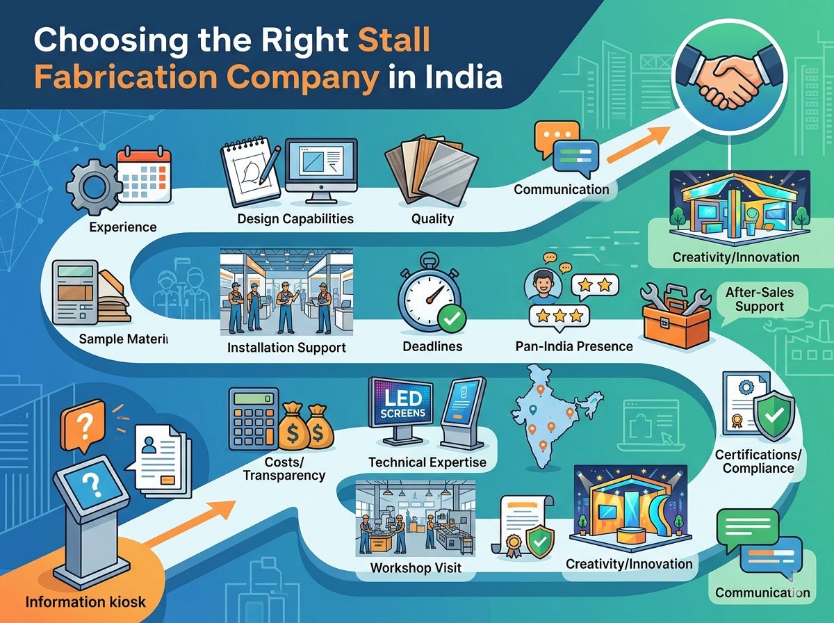 How to Choose the Right Stall Fabrication Company in India